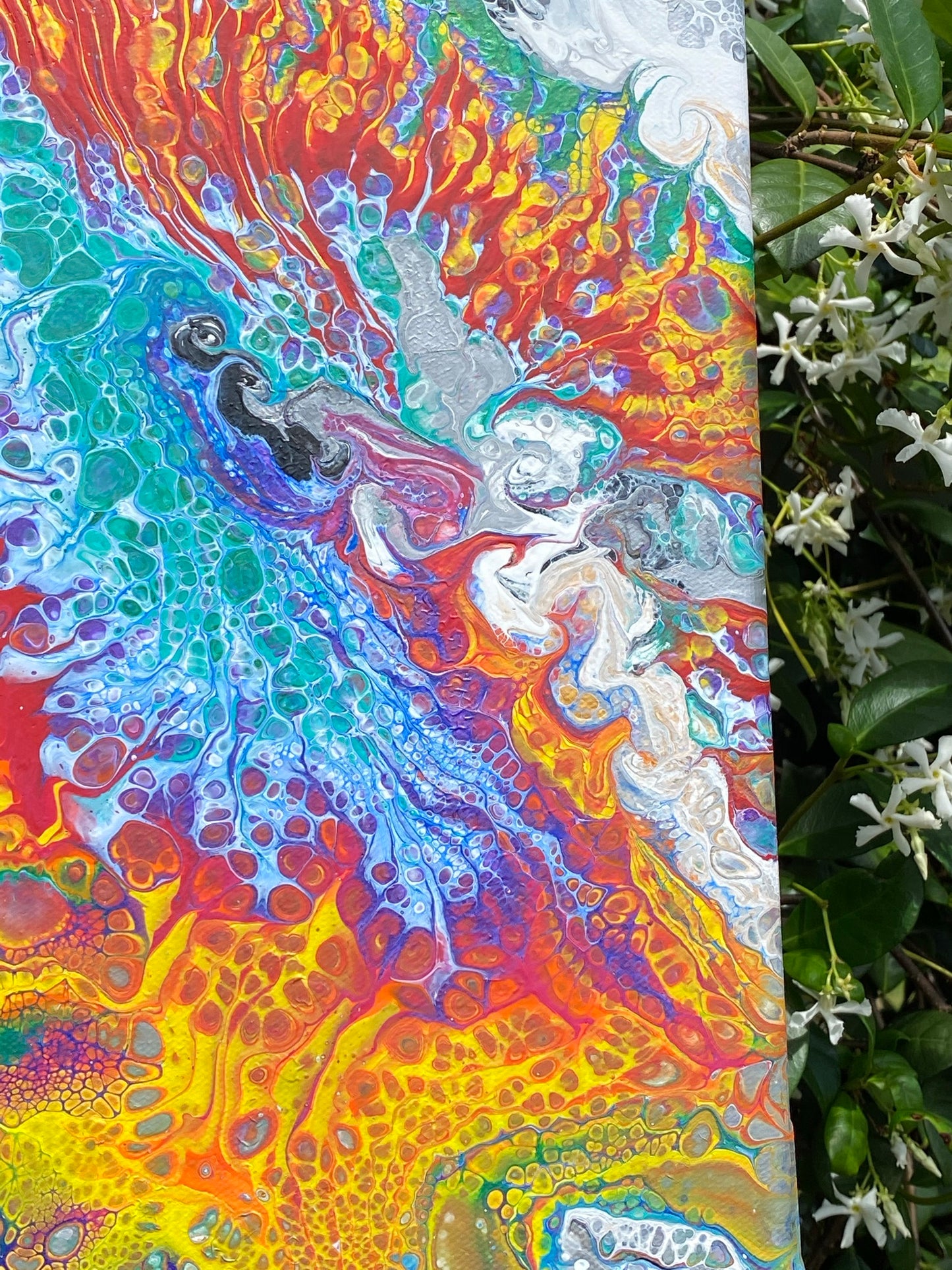 Acrylic Fluid Art