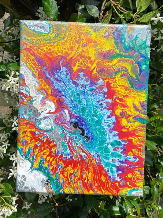 Acrylic Fluid Art